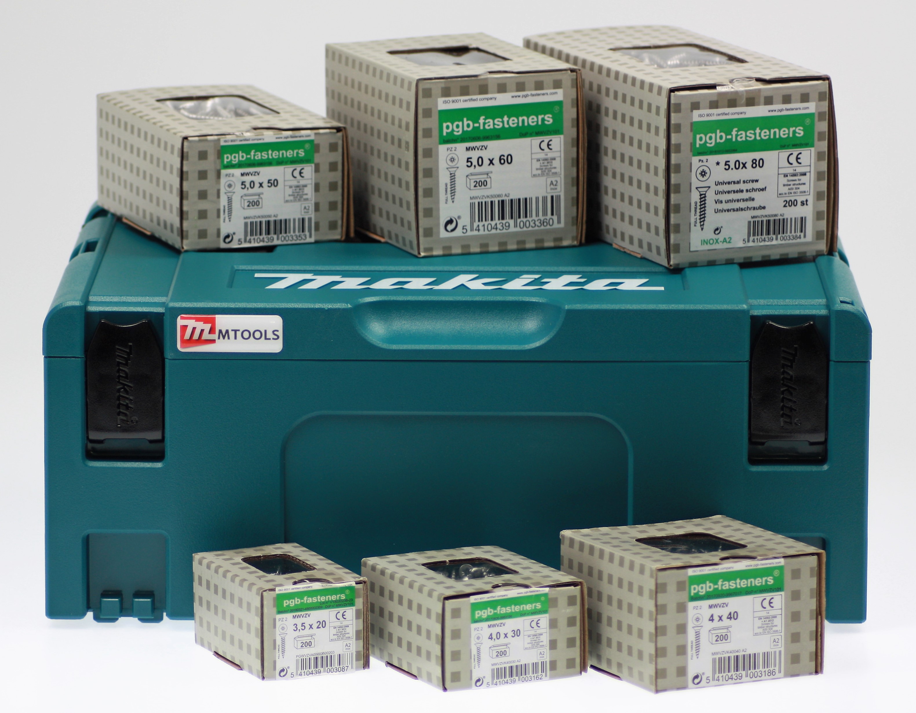 PGB Spaanplaatschroeven RVS PGB Spaanplaatschroeven RVS