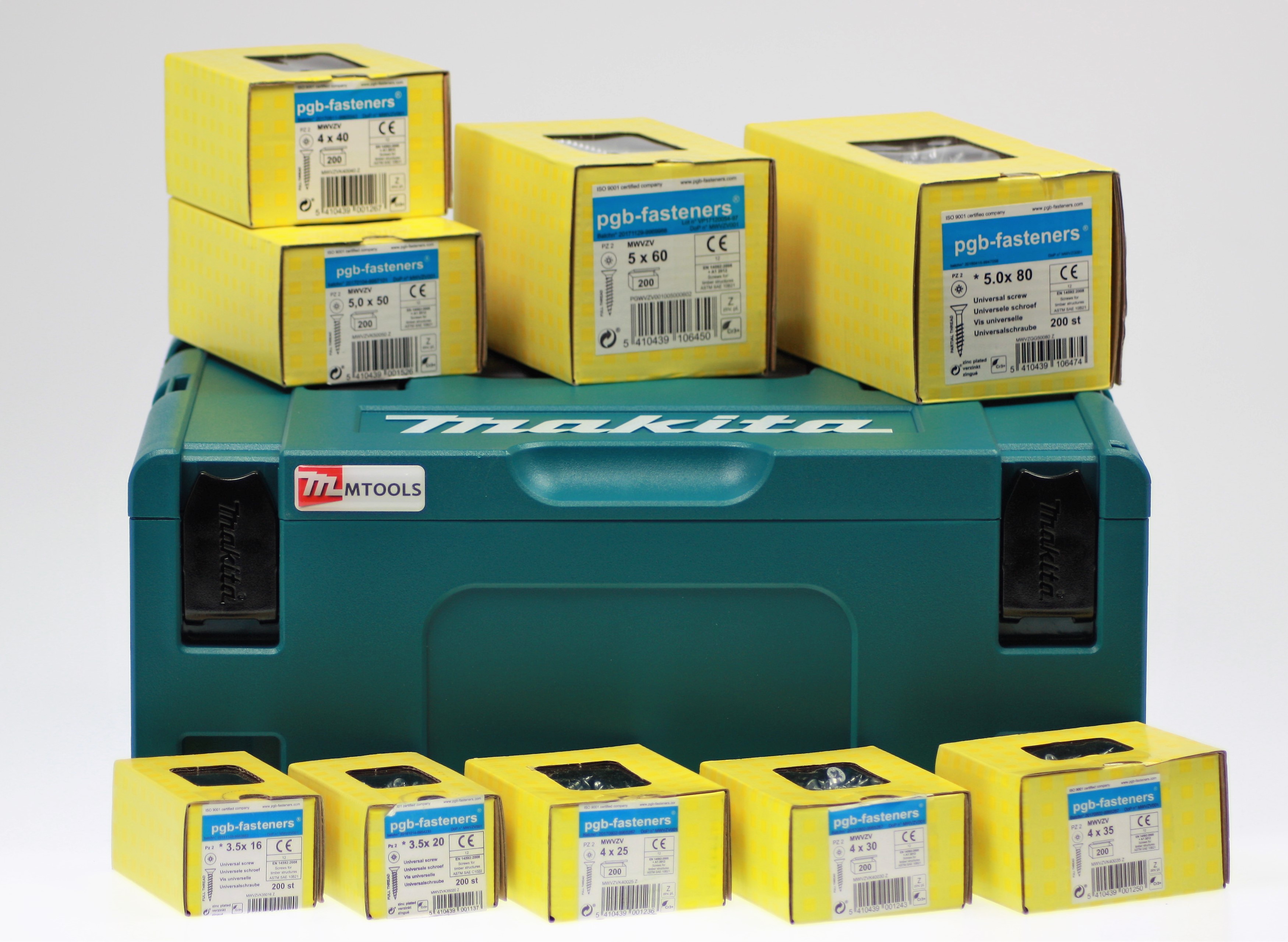 PGB Spaanplaatschroeven verzinkt PGB Spaanplaatschroeven verzinkt