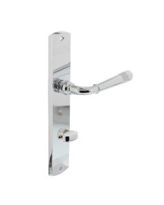 INTERSTEEL Deurkruk Emily op schild WC 63/8 chroom