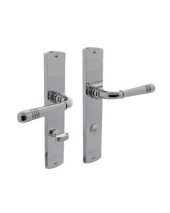 INTERSTEEL Deurkruk 1705 Emily op langschild WC78/8mm chroom