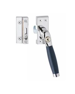 INTERSTEEL SKG* Afsluitbare raamsluiting rechts Ton 222 chroom/ebbenhout compleet