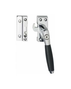 INTERSTEEL SKG* Afsluitbare raamsluiting rechts Ton 400 chroom/ebbenhout compleet