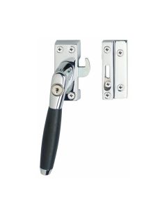 INTERSTEEL SKG* Afsluitbare raamsluiting links Ton 400 chroom/ebbenhout compleet