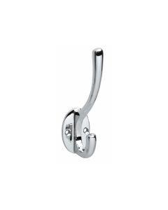 INTERSTEEL Kapstokhaak ovaal chroom