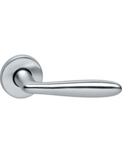 INTERSTEEL Gatdeel links Phobos op rozet chroom mat