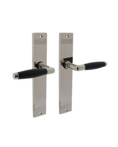 INTERSTEEL Deurkruk Ton basic met schildgroef 235x43x5mm blind nikkel