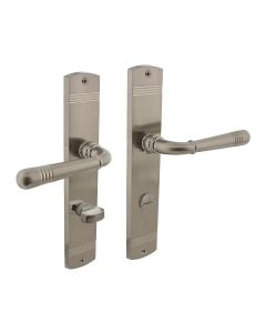 INTERSTEEL Deurkruk 1705 Emily op langschild WC78/8mm nikkel mat