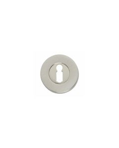 INTERSTEEL Sleutelplaatje rond verdekt massief nikkel mat
