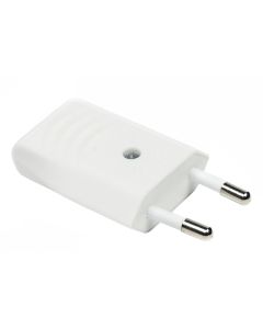 002168 Stekker p wit