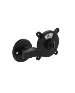 INTERSTEEL WC-sluiting Degeorge met 8mm stift en tekst "vrij / bezet" zwart