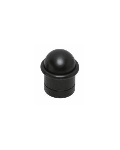 INTERSTEEL Deurstop met ring mat zwart