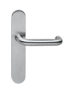 INTERSTEEL Gatdeel links Rond ø19mm op schild verdekt blind RVS