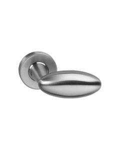 INTERSTEEL Gatdeel Golfclub op rozet met ring met veer RVS