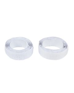 004935 Klittenband zelfklevend wit 1 m