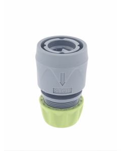 005710 Water snelkoppeling + stop 1/2"-5/8"