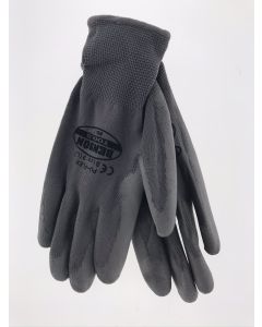 008019 Werkhandschoen PU flex grijs maat 9 (L)