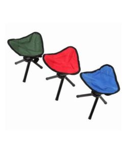 008085 Camping kruk 30 x 30 x 38 cm mix