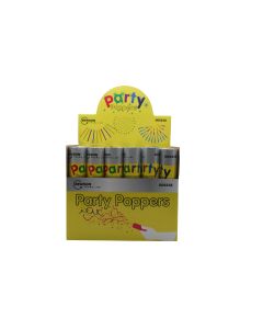 009238 Party popper 25 cm glitter