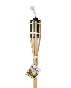 012522 Tuinlamp fakkel bamboe 120 cm