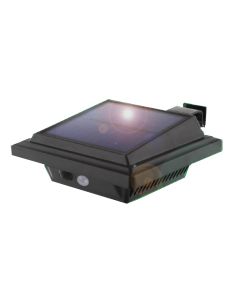 012677 Wandlamp plat solar LED + pir sensor IP65