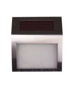 013063 LED huisnummmer solar RVS 1.2V 200 mAh IP44