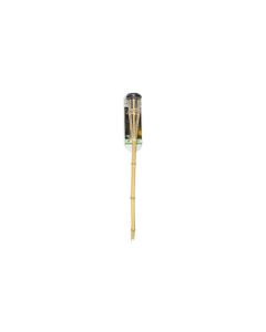 014154 Tuinlamp fakkel bamboe solar 78 cm