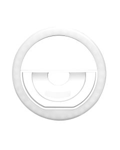 014179 LED selfie ringlicht clip voor telefoon