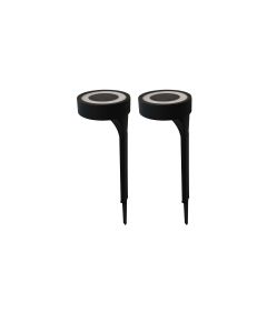 014401 Tuinlamp solar modern rond 2 dlg