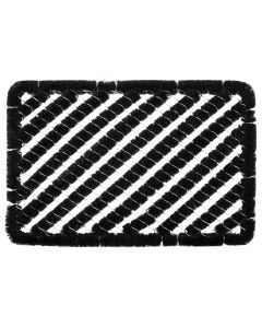 014534 Borstelmat 40 x 60 cm zwart