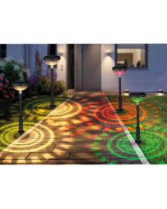 014898 Tuinlamp solar fakkel RGB 47 cm display