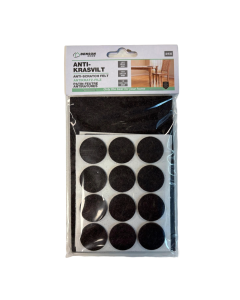 014925 Antikrasvilt set 25 dlg bruin