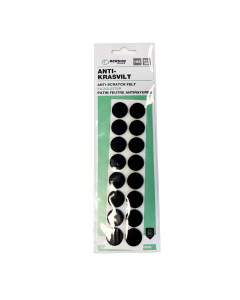 014934 Antikrasvilt ø19 mm 16 dlg zwart