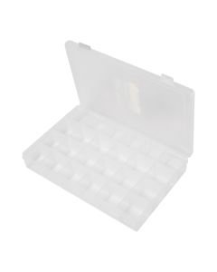 015141 Opbergbox 24 vak 27 x 17,7 x 4,5 cm