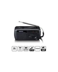 015258 Noodradio opwindbaar met lamp en powerbank