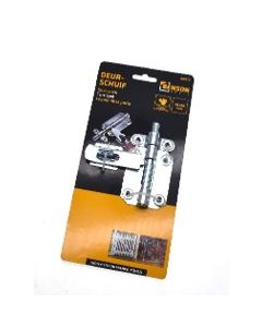 015464 Deurschuif 70 mm met slotplaat
