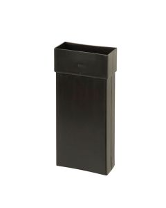 Ubbink VloerVent Nieuwbouw Verlengstuk horizontaal 200mm zwart