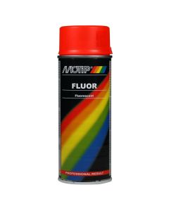 MOTIP SP.400ML. FLUOR ORANJE/ROOD