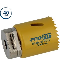 ProFit BiMetal PLUS gatzaag 40 mm met regelmatige vertanding.