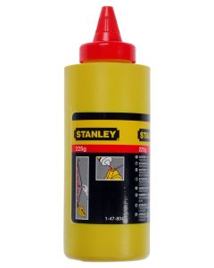 STANLEY Slaglijnpoeder rood 225gr 1-47-804