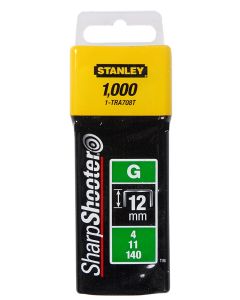 STANLEY 12mm/1/2" h/d staples 1-TRA708T