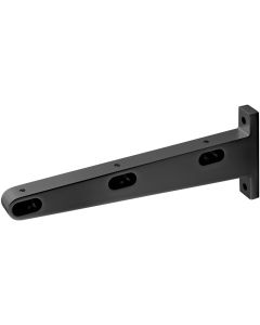 Hermeta STEUN LINKS GARDELUX-1 MAT ZWART (1130-18E)