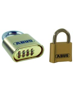 ABUS Cijferhangslot - 53mm - messing/RVS beugel