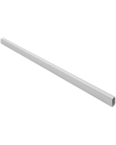 Hermeta ALU. OVALE BUIS 30x14MM, 200CM MAT NATUREL (1904-11E)