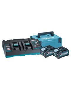 Makita 191U00-8 Startset XGT DC40RB/2xBL4040