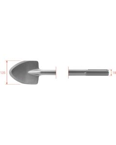 Rotec SDS-MAX Schopbeitel  135x400mm