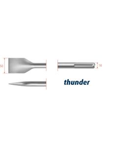 Rotec SDS-MAX Spadebeitel  Thunder 50x380mm