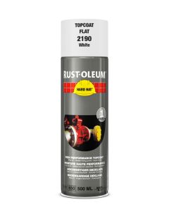 RUST-OLEUM® Deklaag Hard Hat Deklaag Inhoud 0.5l kleur matwit RAL-code 9010