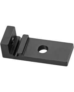 Hermeta STEUN SIERL. GARDELUX-2R MAT ZWART (2352-18)