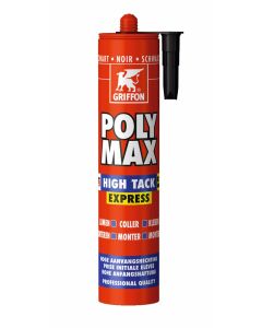 GRIFFON POLY MAX HIGH TACK EXPRESS ZWART 425G