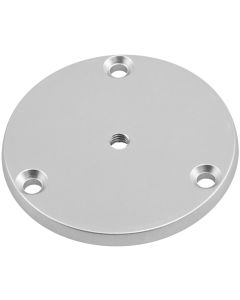 Hermeta ROZET 82MM MET 3 VERZ.GATEN NATUREL (3567-01E)